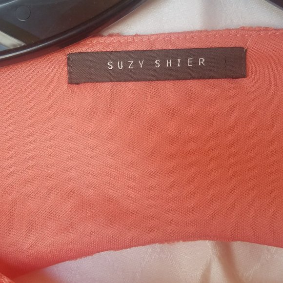 Women's Coral Summer Dress (Size M) - Picture 2 of 6